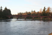 Kinclaven Bridge over the River Tay, Perthshire, Scotland