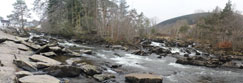 The Falls of Dochart on the River Dochart at Killin, Perthshire, Scotland
