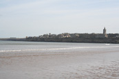 St Andrews - The Home Of Golf- taken from The West Sands at St Andrews, The Kingdom of Fife, Scotland