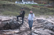 On location at Melon Udrigle Beach, Wester Ross, Scotland