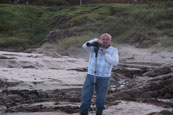 On location at Melon Udrigle Beach, Wester Ross, Scotland