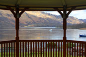 Ardlui Bay on Loch Lomond, Argyll, Scotland