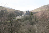 Castle Campbell in Dollar Glen, Dollar, Clackmannanshire, Scotland