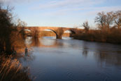 The bridge over the River Isla near Kinclaven, perthshire, Scotland