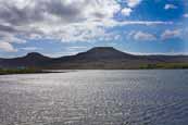 The flat top of MacLeod's table on the Isle of Skye, Scotland