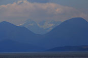 The Cuilins on Skye from Applecross Peninsula, Wester Ross, Scotland