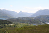 Looking south over Kylesku, Sutherland, Scotland