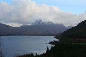 Slioch on the north shore of Loch Maree, Wester Ross, Scotland