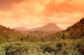 Looking towards the Torridon Mountain Range from Near Gairloch Wester Ross, Scotland