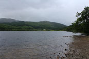 Frenich on the shores of Loch Chon in the Trossachs near Aberfoyle, Scotland