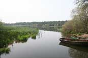 King's Myre Loch in Taymount Forest near to Stanley, Perthshire, Scotland