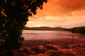 Loch Bad a Crotha and the Badachro River, near Badachro, Wester Ross, Scotland