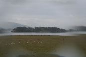 Loch Leven, Perthshire, Scotland, featuring the castle where Mary Queen of Scots was held prisoner