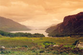 Loch Maree from the viewpoint at Tollaidh, Wester Ross, Scoltand