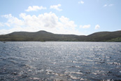 Loch an t-Slagain on Inverasdale Estate, Wester Ross, Scotland