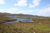 Loch an t-Slagain on Inverasdale Estate, Wester Ross, Scotland