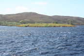 Loch an t-Slagain on Inverasdale Estate, Wester Ross, Scotland