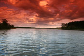 Rescobie Loch near Forfar, Angus, Scotland