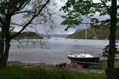 Sheildaig Bay on Loch Gairloch near Badachro, Wester Ross, Scotland