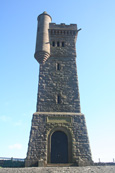Overlooking the Angus town of Forfar, Balmashanner Monument erected in memory of those who fell during the Great War of 1914-1918, Forfar Angus, Scotland