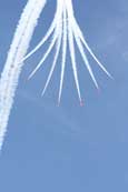 The Red Arrows, RAF Aerobatic Display team in action