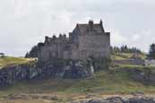 Duart Castle, ancient seat of Clan Maclean, on the Isle of Mull, Argyll, Scotland