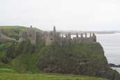 Dunluce Castle on the Antrim Coast near to Port Rush, County Antrim, Northern Ireland