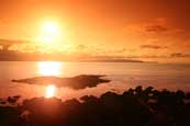 Sunset in Port Stewart, County Antrim, Northern Ireland