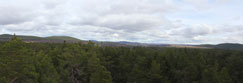 A view east over the region known as badenoch and Strathspey, Scotland