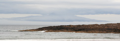 A strange cloud formation which formed over the south end of the beach at Coldingham near to St Abbs in the Scottish Borders, Scotland