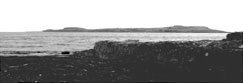 Looking out from the south shore over Loch Linnhe towards the Island of Lismore, Argyll, Scotland