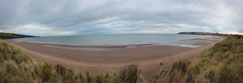 Lunan Bay in Angus, Scotland