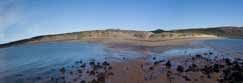 The beach at Redpoint South, near to badachro, Wester Ross, Scotland