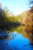 The River Almon near to Pitcairngreen, Perthshire, Scotland