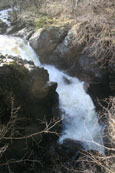 The Falls on the River Braan, at Rumbling Bridge, Strathbraan, Perthshire, Scotland