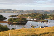 Badacro Bay on Loch Gairloch, Wester Ross, Scotland