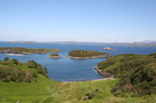 This photograph was taken from Drumbeg, Sutherland, Scotland