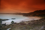 This photograph depicts Gairloch Beach beside Girloch Golf Club, Gairloch Wester Ross, Scotland