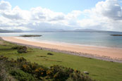 The beach at Redpoint South near to Badachro, Wester Ross, Scotland