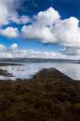 The Old slipway at Salen Bay on the Isle of Mull, looking out to the Sound of Mull, Argyll, Scotland