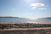 Strath Bay on Loch Gairloch, Gairloch, Wester Ross, Scotland