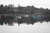 The bay at Badachro, Wester Ross, Scotland