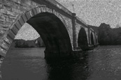 Erected in 1809 the Bridge over the River Tay which links the villages of Birnam and  Dunkeld, Perthshire, Scotland