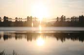 Glenalmond Loch in Glenalmond, Perthshire, Scotland