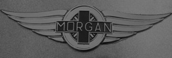 The marque of the Morgan Classic Sports Car.