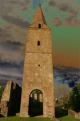 Resteneth Priory near to Forfar, Angus, Scotland