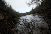 The River Findhorn at Altyre Estate near to Forres, Morayshire, Scotland