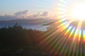 This photograph was taken looking over Raasay from Erbusaig near to Kyle of Lochalsh, Scotland