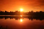 Glenalmond Loch in Glenalmond, Perthshire, Scotland