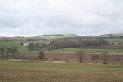 The village of Auchterhouse neatling in the Sidlaw Hills of Angus, Scotland